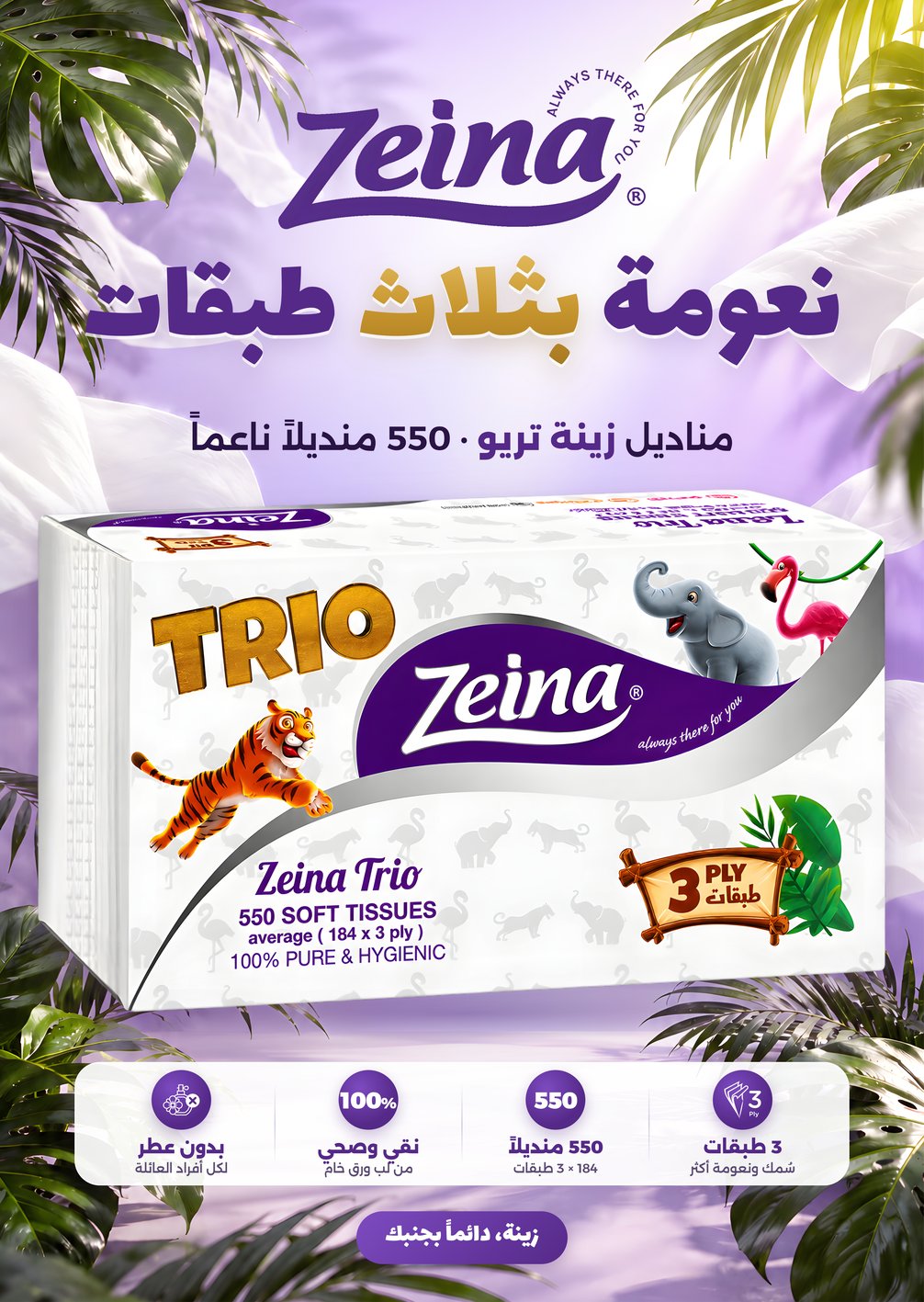 Affiche Zeina Trio